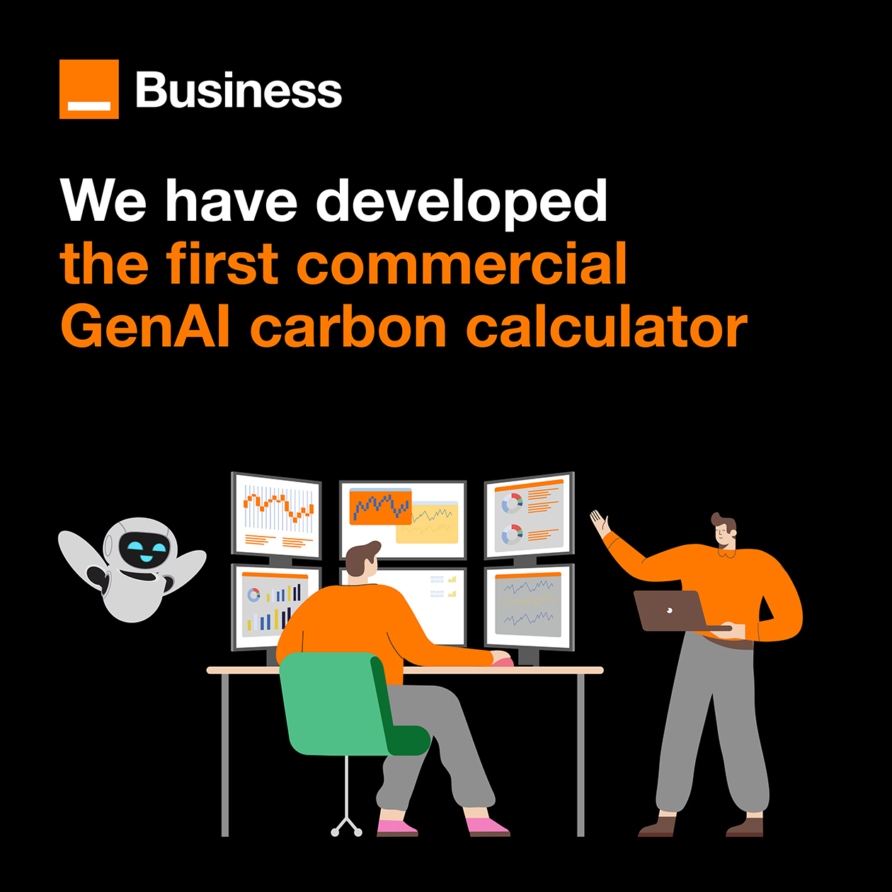 We have developed the first commercial GenAI carbon calculator.
