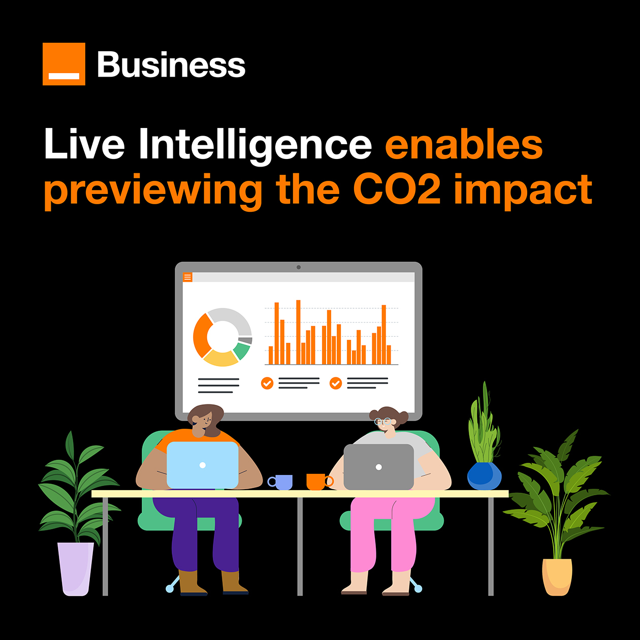 Live Intelligence enables previewing the CO2 impact.